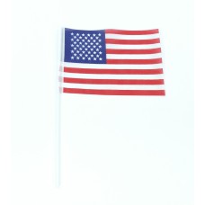 4 x 6 Inch American Flag On 9 Inch Pick (Lot of 1 Flag) SALE ITEM